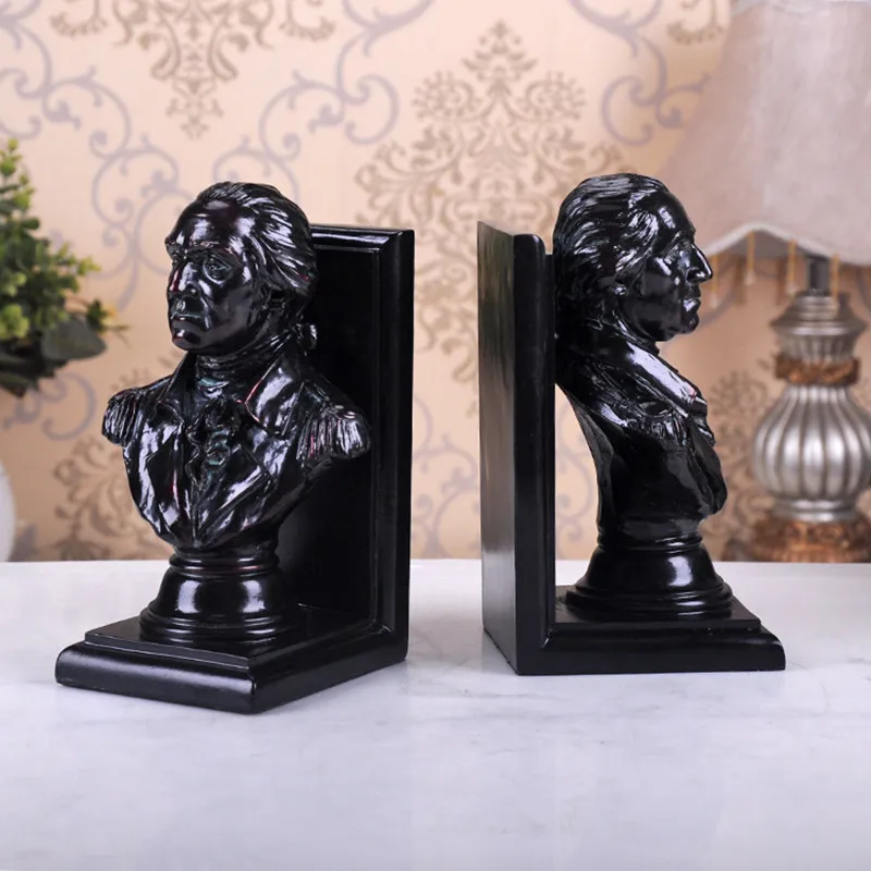 George Washington Bookends Bust Statue William and Mary Resin Craftwork Office Hotel Living Room Decoration Gift L2337
George Washington Bookends Bust Statue William and Mary Resin Craftwork Office Hotel Living Room Decoration Gift L2337