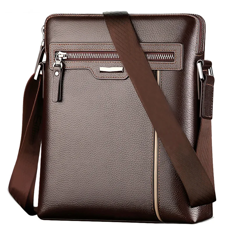 Fashion Men Shoulder Bags Zipper PU Leather Business Men's Messenger Bag Soft Synthetic Leather Man Crossbody Bag
Fashion Men Shoulder Bags Zipper PU Leather Business Men's Messenger Bag Soft Synthetic Leather Man Crossbody Bag