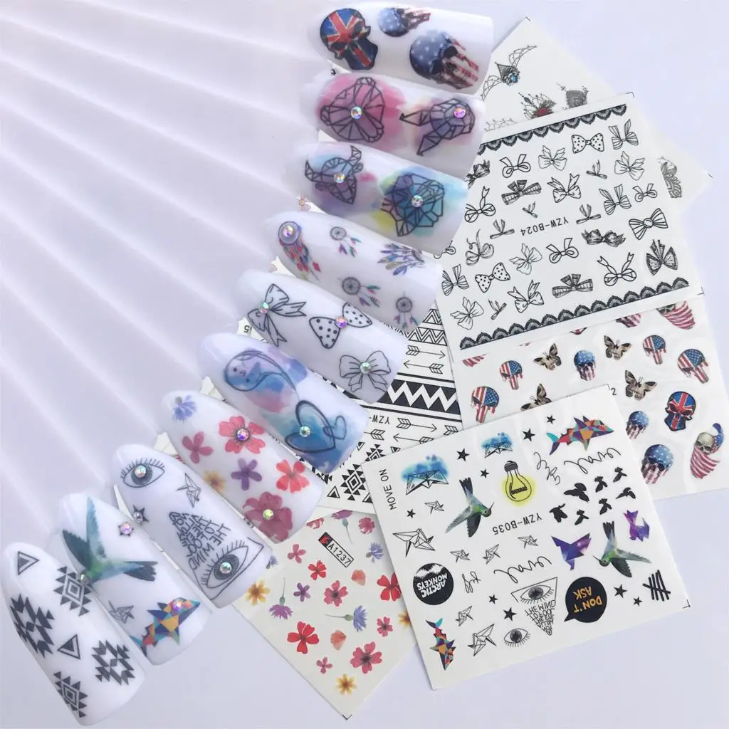 FWC 1 Sheet Nail Sticker Flower Fruit Necklace Jewelry Pattern Nail Art Water Decals Nail Transfer Stickers Decorations
FWC 1 Sheet Nail Sticker Flower Fruit Necklace Jewelry Pattern Nail Art Water Decals Nail Transfer Stickers Decorations
