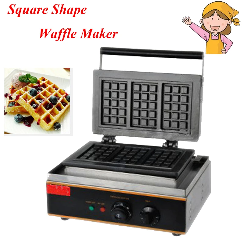 1pc Commercial Electric Waffle Maker Plaid Cake Furnace Machine Heating Machine FY-115
1pc Commercial Electric Waffle Maker Plaid Cake Furnace Machine Heating Machine FY-115