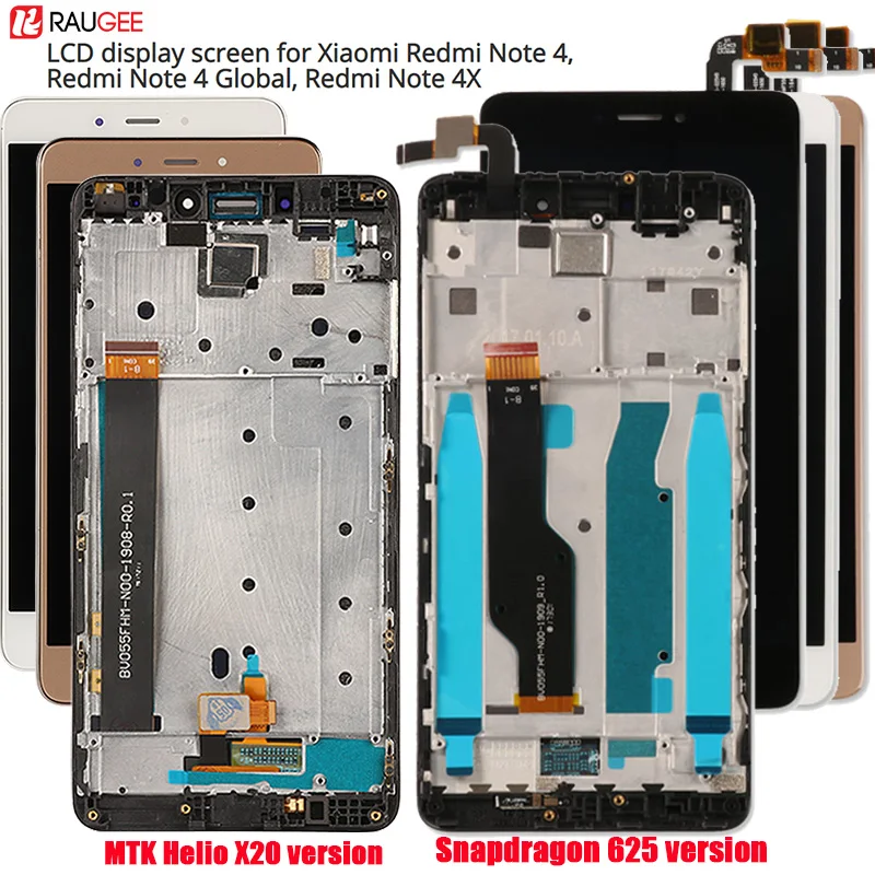 Display For Xiaomi Redmi Note 4 LCD Screen Touch Display Digitizer Assembly Replacement for Redmi Note 4X Note 4 Global Display
Display For Xiaomi Redmi Note 4 LCD Screen Touch Display Digitizer Assembly Replacement for Redmi Note 4X Note 4 Global Display