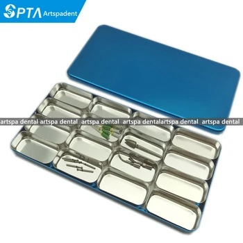 16 rack Dental box for Bur H K File Holder Block Sterilizer Case Disinfection Endo Box Dental Lab
16 rack Dental box for Bur H K File Holder Block Sterilizer Case Disinfection Endo Box Dental Lab