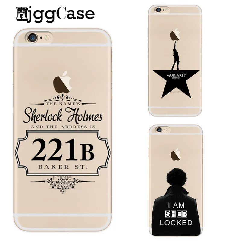 Ultrathin Crystal Clear Soft TPU Case Cover for iPhone X 8 8 Plus 7 6 6S Plus SE 5 Sherlock Holmes in Door 221B Back Cover Coque
Ultrathin Crystal Clear Soft TPU Case Cover for iPhone X 8 8 Plus 7 6 6S Plus SE 5 Sherlock Holmes in Door 221B Back Cover Coque