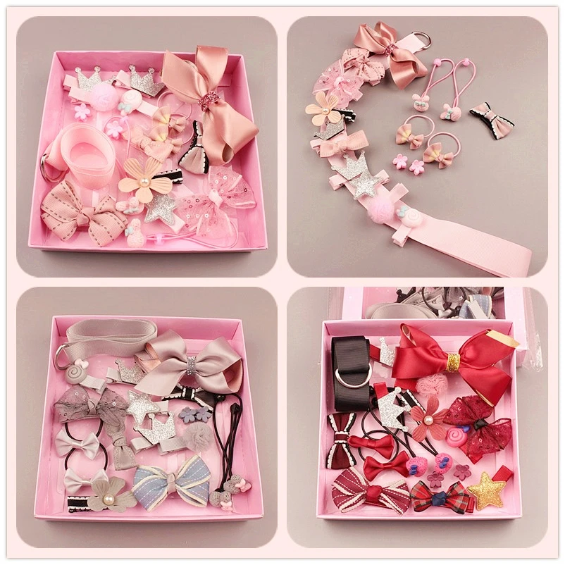 1Set=17pcs Multi-style Ribbon Bow Flower Hairpins Hair Barrettes Children Accessories Cute Baby Girls Headwear Hair Clip LL-209
1Set=17pcs Multi-style Ribbon Bow Flower Hairpins Hair Barrettes Children Accessories Cute Baby Girls Headwear Hair Clip LL-209