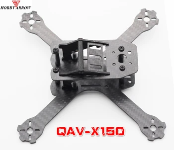 QAV-X150 2.5mm Carbon Fiber FPV Racing Frame for Multirotor Helicopter Quadcopter FPV Racing Drone
QAV-X150 2.5mm Carbon Fiber FPV Racing Frame for Multirotor Helicopter Quadcopter FPV Racing Drone