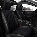 2018 brand new arrival car neck pillows both side pu leather single headrest fit for most cars filled fiber universal car pillow