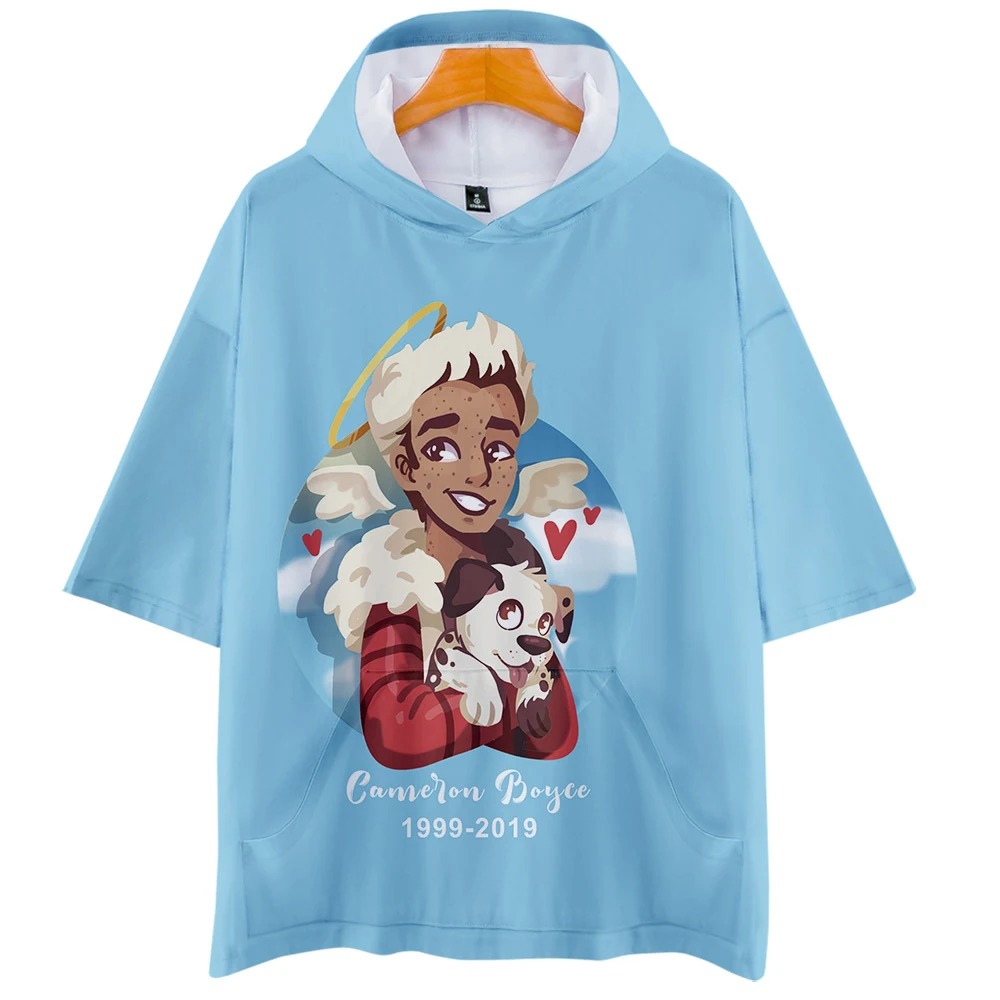 Leisure HIP HOP cameron boyce Cool 3D Cool New T-shirt Casual Cool Hooded Women/Men Fashion Short Sleeve Streetwear
Leisure HIP HOP cameron boyce Cool 3D Cool New T-shirt Casual Cool Hooded Women/Men Fashion Short Sleeve Streetwear