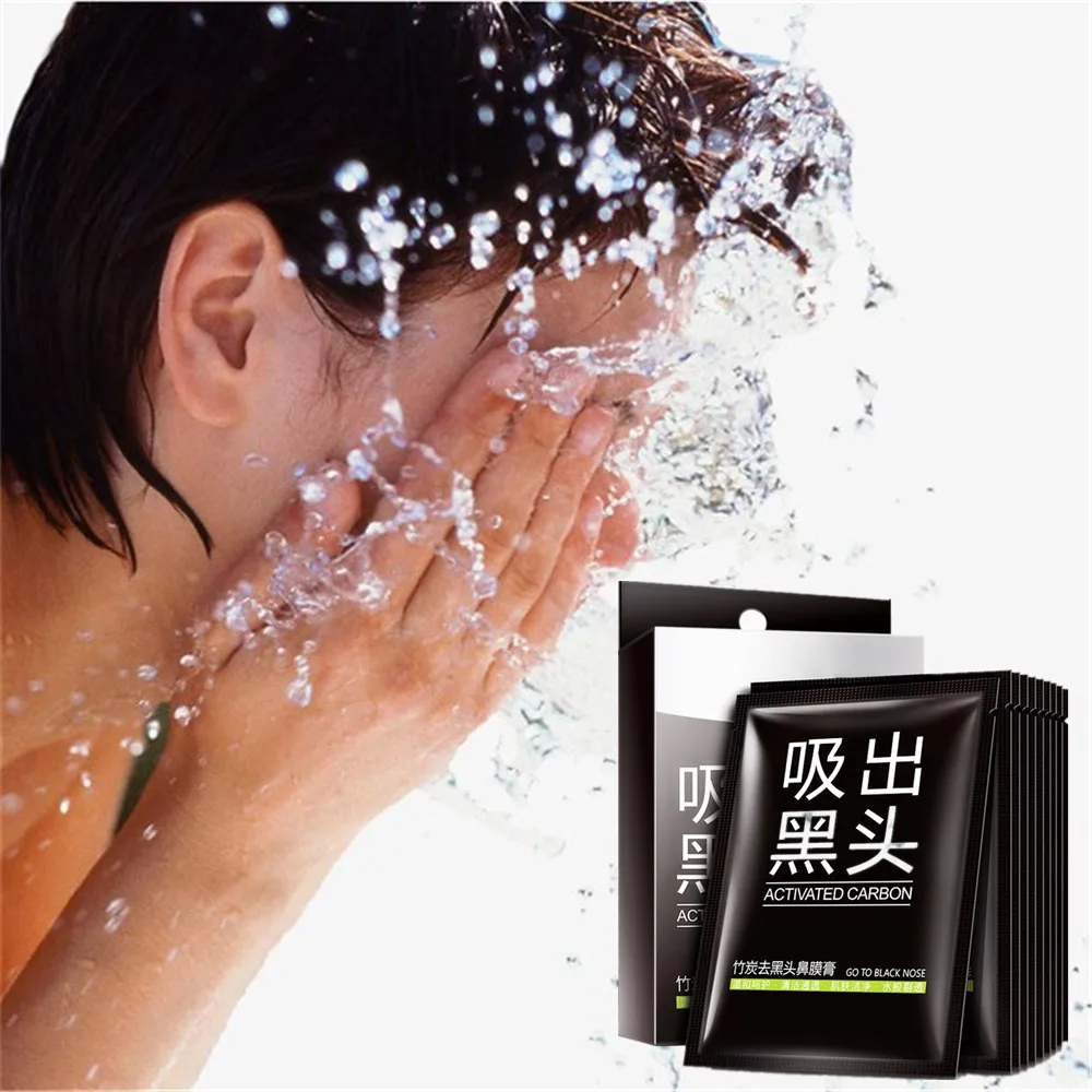 Black mask Blackhead Remover Black Mud Deep Cleansing Purifying Peel Acne Face Mask 10Pcs
Black mask Blackhead Remover Black Mud Deep Cleansing Purifying Peel Acne Face Mask 10Pcs