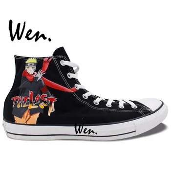 Wen Anime Hand Painted Shoes Naruto Movie The LAST Woman Man's High Top Canvas Sneakers Christmas Gifts
Wen Anime Hand Painted Shoes Naruto Movie The LAST Woman Man's High Top Canvas Sneakers Christmas Gifts