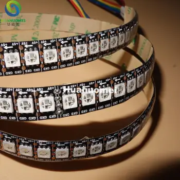 Addressable 2m 144LEDs/m DC5V WS2813 RGB full color pixel strip;waterproof by silicon coating;IP65,with 144pixels/M;BLACK PCB
Addressable 2m 144LEDs/m DC5V WS2813 RGB full color pixel strip;waterproof by silicon coating;IP65,with 144pixels/M;BLACK PCB