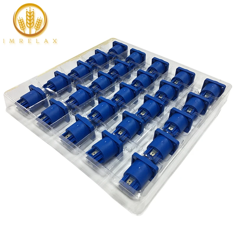 IMRELAX 25pcs Blue PowerCon Plug Connector 20A AC Power adapter Female PowerCon Stage Lighting Accessories
IMRELAX 25pcs Blue PowerCon Plug Connector 20A AC Power adapter Female PowerCon Stage Lighting Accessories