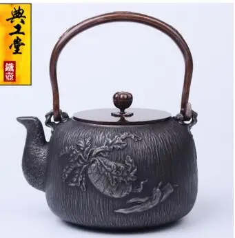 2018 new style 1.5L Iron pot fortune iron pot imitation old Japanese iron pot South iron pot teapot
2018 new style 1.5L Iron pot fortune iron pot imitation old Japanese iron pot South iron pot teapot