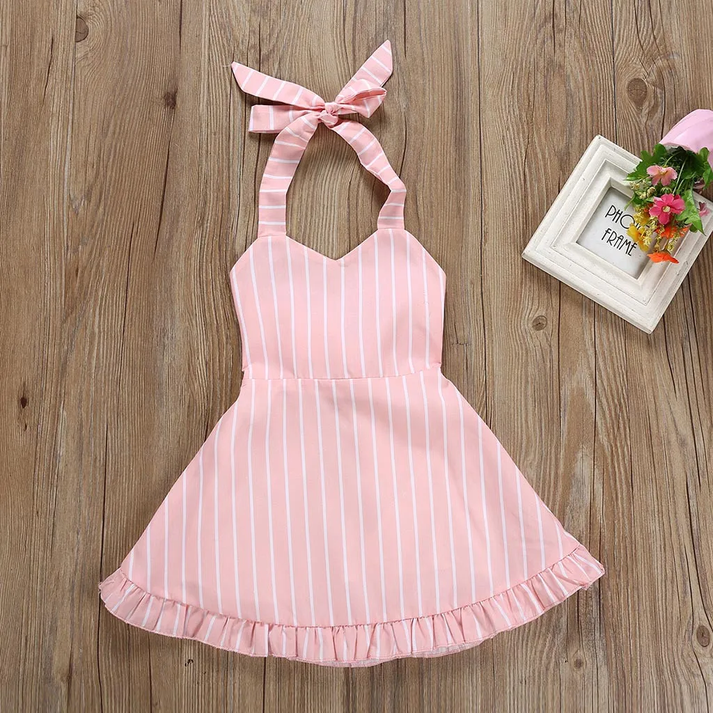 Toddler Kids Baby Girls Stripe Halter Dress Princess Party Pageant Tutu Dresses wedding dress girl bridesmaid dresses for kids
Toddler Kids Baby Girls Stripe Halter Dress Princess Party Pageant Tutu Dresses wedding dress girl bridesmaid dresses for kids