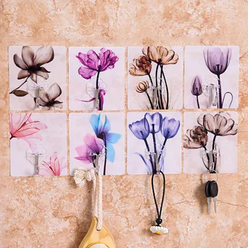 Flower Pattern Bathroom Accessories PVC Wall Sticky Holder Portable Kitchen Hanger Clothes Towel Rack Adhesive Hook 1 PC
Flower Pattern Bathroom Accessories PVC Wall Sticky Holder Portable Kitchen Hanger Clothes Towel Rack Adhesive Hook 1 PC