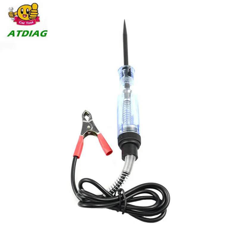 6V 12V 24V DC Car Truck Voltage Circuit Tester Car Test VoltMet Long Probe Pen Light Bulb Automobile Maintenance Tools
6V 12V 24V DC Car Truck Voltage Circuit Tester Car Test VoltMet Long Probe Pen Light Bulb Automobile Maintenance Tools