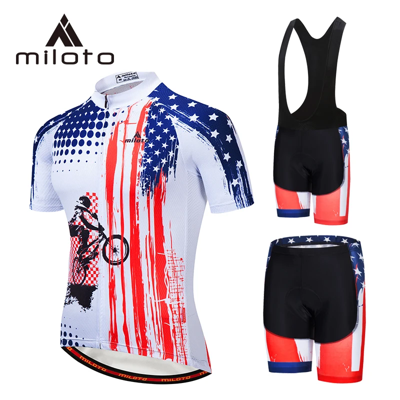 MILOTO Summer Breathable Roupa Ciclismo Pro Cycling Jersey Sets MTB Riding Cycling Clothing Wear Mountain Bicycle Jersey Suits
MILOTO Summer Breathable Roupa Ciclismo Pro Cycling Jersey Sets MTB Riding Cycling Clothing Wear Mountain Bicycle Jersey Suits