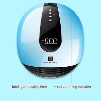 110v-240v Brand new 80W fast drying UV LED lamp nail dryer auto sensor white sun light phototherapy display with timer setting
110v-240v Brand new 80W fast drying UV LED lamp nail dryer auto sensor white sun light phototherapy display with timer setting