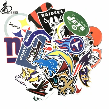 32pcs NFL American football stickers skateboard decal Notebook trolley case backpack Table PVC car DIY Cool waterproof sticker
32pcs NFL American football stickers skateboard decal Notebook trolley case backpack Table PVC car DIY Cool waterproof sticker