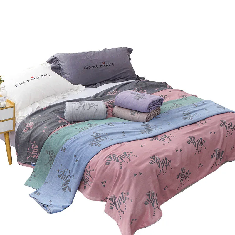 Gauze Summer Quilt Blanket Queen King Bed Cover Bedspread Bedding Fashion Towel Comforters Throw Blankets for Adult Children
Gauze Summer Quilt Blanket Queen King Bed Cover Bedspread Bedding Fashion Towel Comforters Throw Blankets for Adult Children