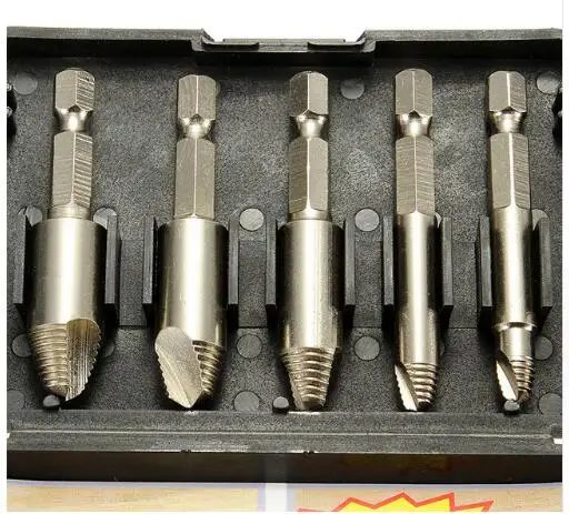 DF770 5 Stks/set Remover Boor Tool Schroef Gemakkelijk Nemen Speed Extractor Set 1/4 Hex Schacht Met Gevallen Hout irrigation
DF770 5 Stks/set Remover Boor Tool Schroef Gemakkelijk Nemen Speed Extractor Set 1/4 Hex Schacht Met Gevallen Hout irrigation