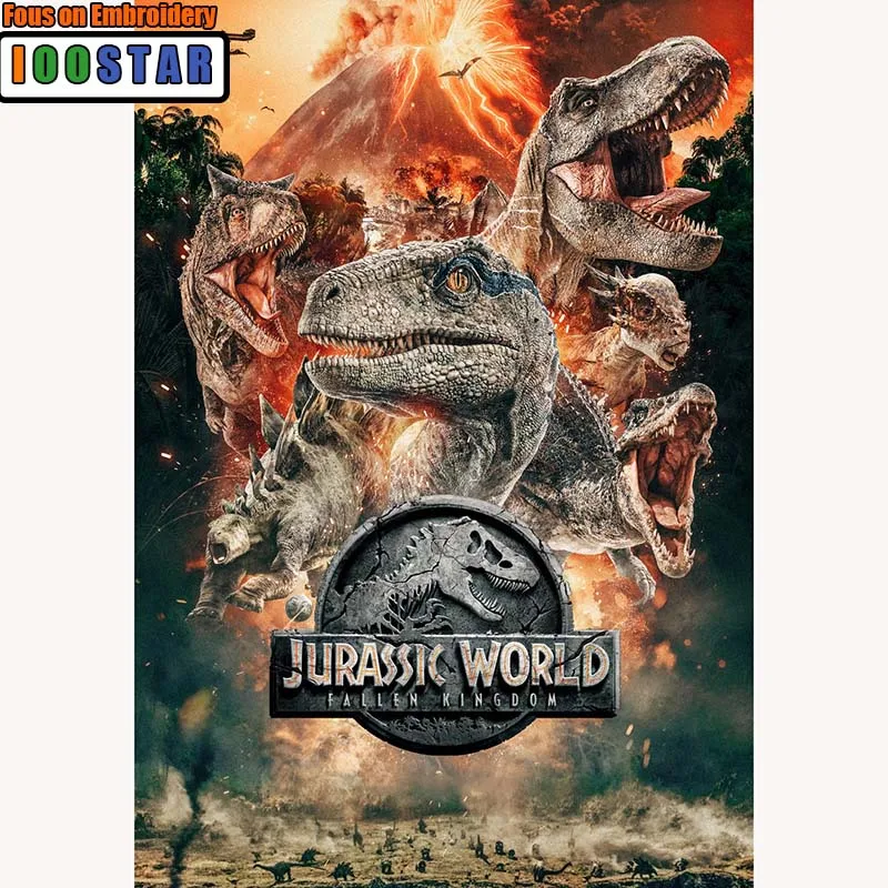 5D DIY Full Diamond Painting"Jurassic World" animal dinosaur3D Embroidery Cross Stitch Mosaic Rhinestone Home Decor Gift
5D DIY Full Diamond Painting"Jurassic World" animal dinosaur3D Embroidery Cross Stitch Mosaic Rhinestone Home Decor Gift