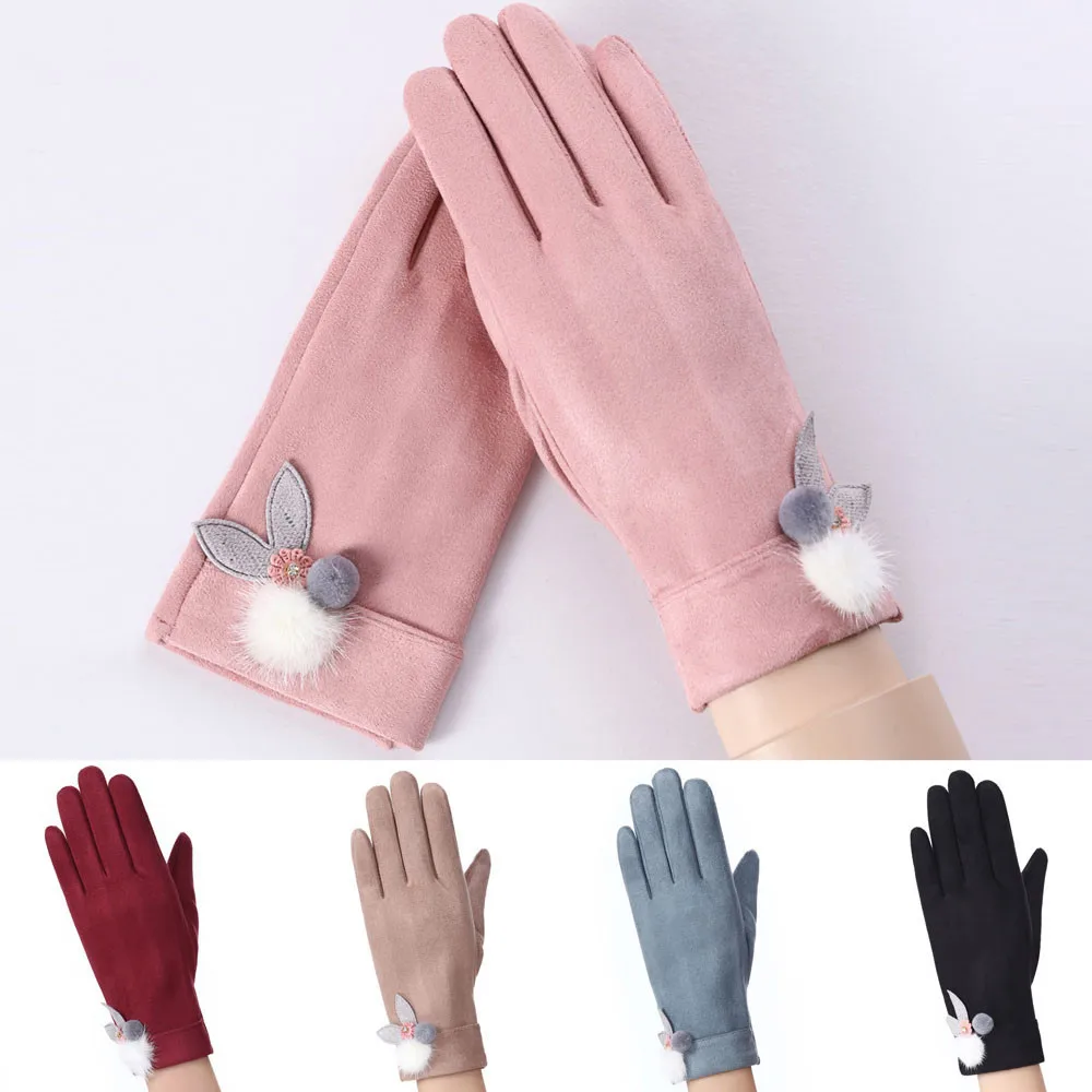 Womens Fashion Winter Solid warmth Full Finger Hand Gloves casual Outdoor qualities Fur Sport Warm cold gloved 9.5
Womens Fashion Winter Solid warmth Full Finger Hand Gloves casual Outdoor qualities Fur Sport Warm cold gloved 9.5