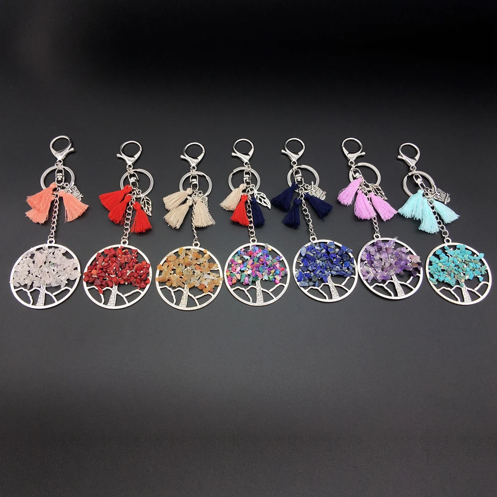 Tassel Bohemia Keychain Owl Leaf Turquoises Tree of Life Pendant Keyring for Women and Men New Arrival Christmas Gift
Tassel Bohemia Keychain Owl Leaf Turquoises Tree of Life Pendant Keyring for Women and Men New Arrival Christmas Gift