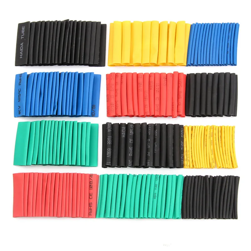 HEAT SHRINK tubing 2:1 rapporto NERO 12,7 mm 10m 10 METRI