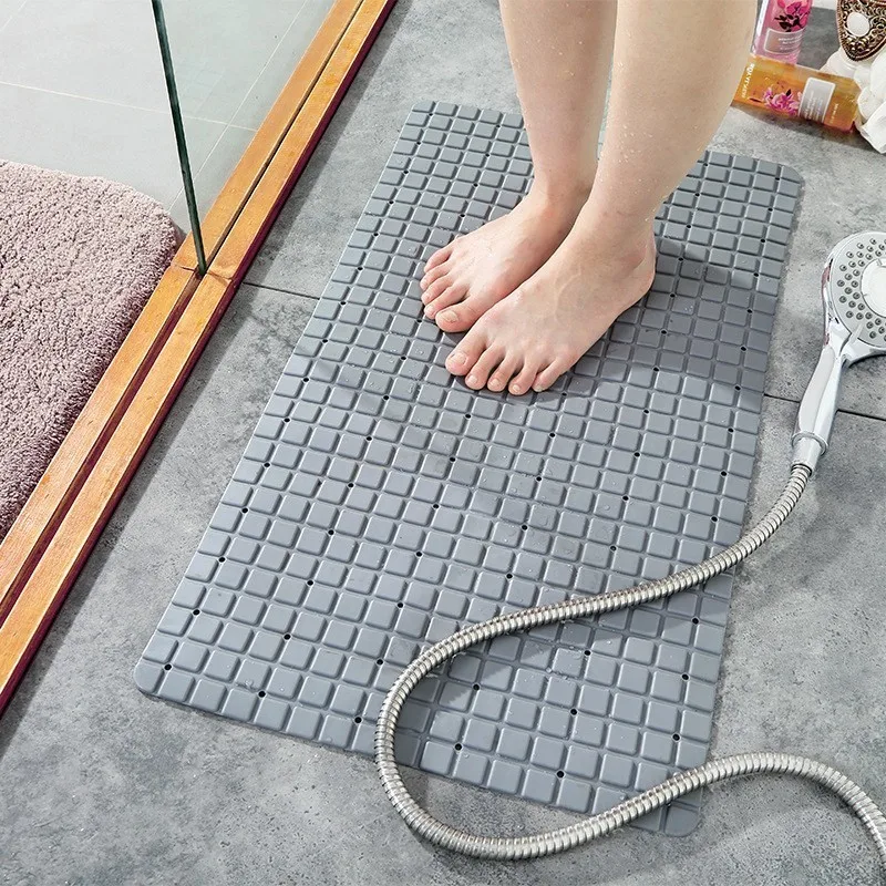 Grid Waterproof Bathtub Mat PVC Shower Mat Non-Slip Bath Mat Quick Drying Suction Cup Bathroom Mats Bathtub Toilet Bath Mats
Grid Waterproof Bathtub Mat PVC Shower Mat Non-Slip Bath Mat Quick Drying Suction Cup Bathroom Mats Bathtub Toilet Bath Mats