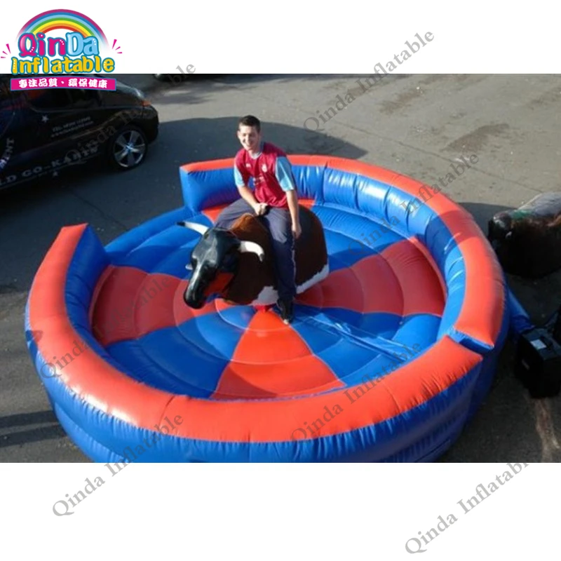 inflatable mechnical bull mat16