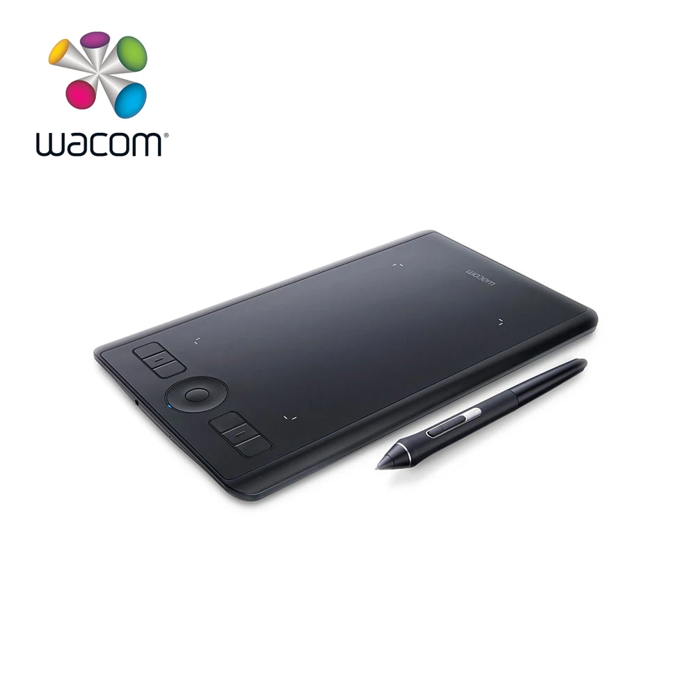 

Wacom Intuos Pro Creative Pen Tablet Graphic Drawing Tablets (PTH-460 Small) 8192 / Multi-touch / Wireless Bluetooth