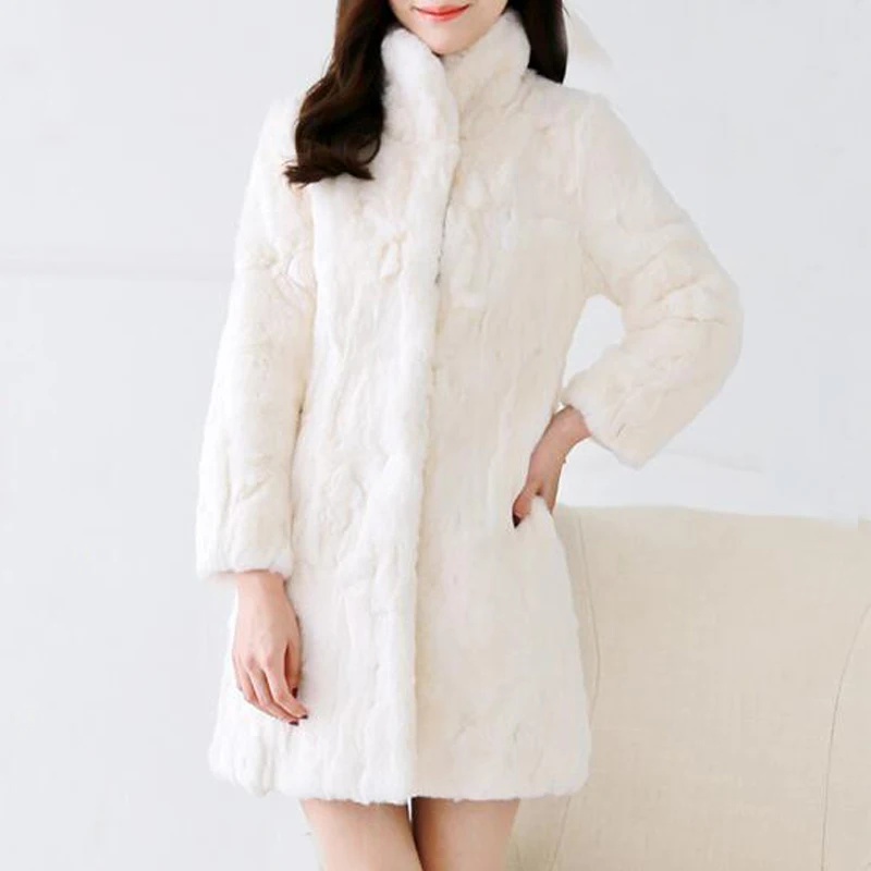 Genuine Rex Rabbit Fur Coat natural rabbit fur jacket Women Standard Collar Rabbit Fur coat 100% True Fur Wholesale Retail TSR34
Genuine Rex Rabbit Fur Coat natural rabbit fur jacket Women Standard Collar Rabbit Fur coat 100% True Fur Wholesale Retail TSR34