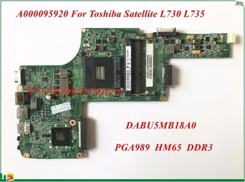 High Quality A000095920 For Toshiba Satellite L730 L735 Laptop Motherboard DABU5MB18A0 PGA989 HM65 DDR3 100% Tested
High Quality A000095920 For Toshiba Satellite L730 L735 Laptop Motherboard DABU5MB18A0 PGA989 HM65 DDR3 100% Tested