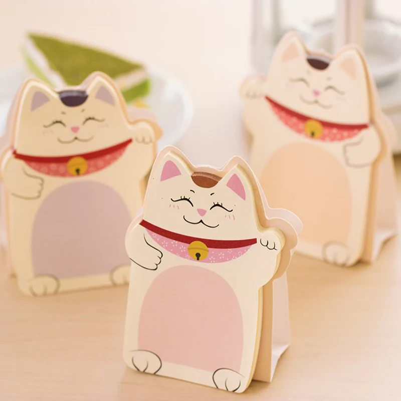40Sheets Cute Stand Writing Pads Simple Sticky Notes Kawaii Lucky Cat Memo Pads For Kids Gifts School Office Supplies Stationery
40Sheets Cute Stand Writing Pads Simple Sticky Notes Kawaii Lucky Cat Memo Pads For Kids Gifts School Office Supplies Stationery