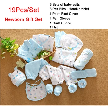 HPBBKD Newborn Baby Gift Set 21Pcs/lot Toddler Set Unisex Infant Cotton Clothing Baby Bib Hat Baby Outfits For 0-6 Month TZ-025
HPBBKD Newborn Baby Gift Set 21Pcs/lot Toddler Set Unisex Infant Cotton Clothing Baby Bib Hat Baby Outfits For 0-6 Month TZ-025