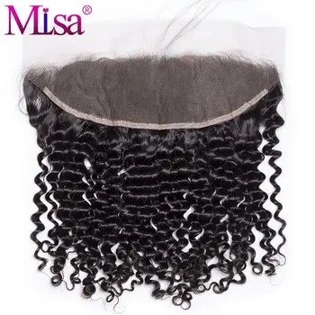 Mi Lisa 13''x4'' Lace Frontal Closure With Baby Hair 10-20 inche Remy Hair 100% Human Hair Deep Curly Hair Hand Tied Swiss Lace
Mi Lisa 13''x4'' Lace Frontal Closure With Baby Hair 10-20 inche Remy Hair 100% Human Hair Deep Curly Hair Hand Tied Swiss Lace