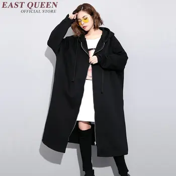 Fashion women autumn jacket 2018 new arrival black coat hooded overcoat winter coats casual jacket free size AA3064 YQ
Fashion women autumn jacket 2018 new arrival black coat hooded overcoat winter coats casual jacket free size AA3064 YQ