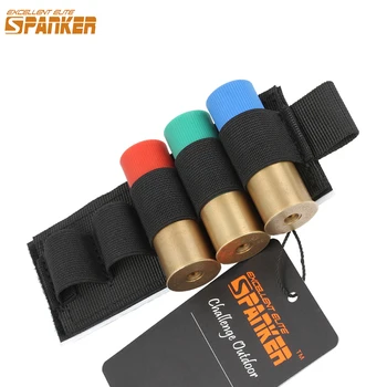 EXCELLENT ELITE SPANKER Combat 5 Rounds Shot Gun Shell Holder with Magic Tape Back Tactical Bullet Stickers
EXCELLENT ELITE SPANKER Combat 5 Rounds Shot Gun Shell Holder with Magic Tape Back Tactical Bullet Stickers