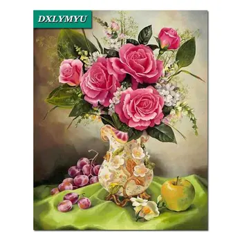 Diamond Mosaic"Flowers"Full Square Embroidery Rose bouquet Patterns Rhinestone Handmade Kits,Diamond Painting Cross Stitch Gift
Diamond Mosaic"Flowers"Full Square Embroidery Rose bouquet Patterns Rhinestone Handmade Kits,Diamond Painting Cross Stitch Gift
