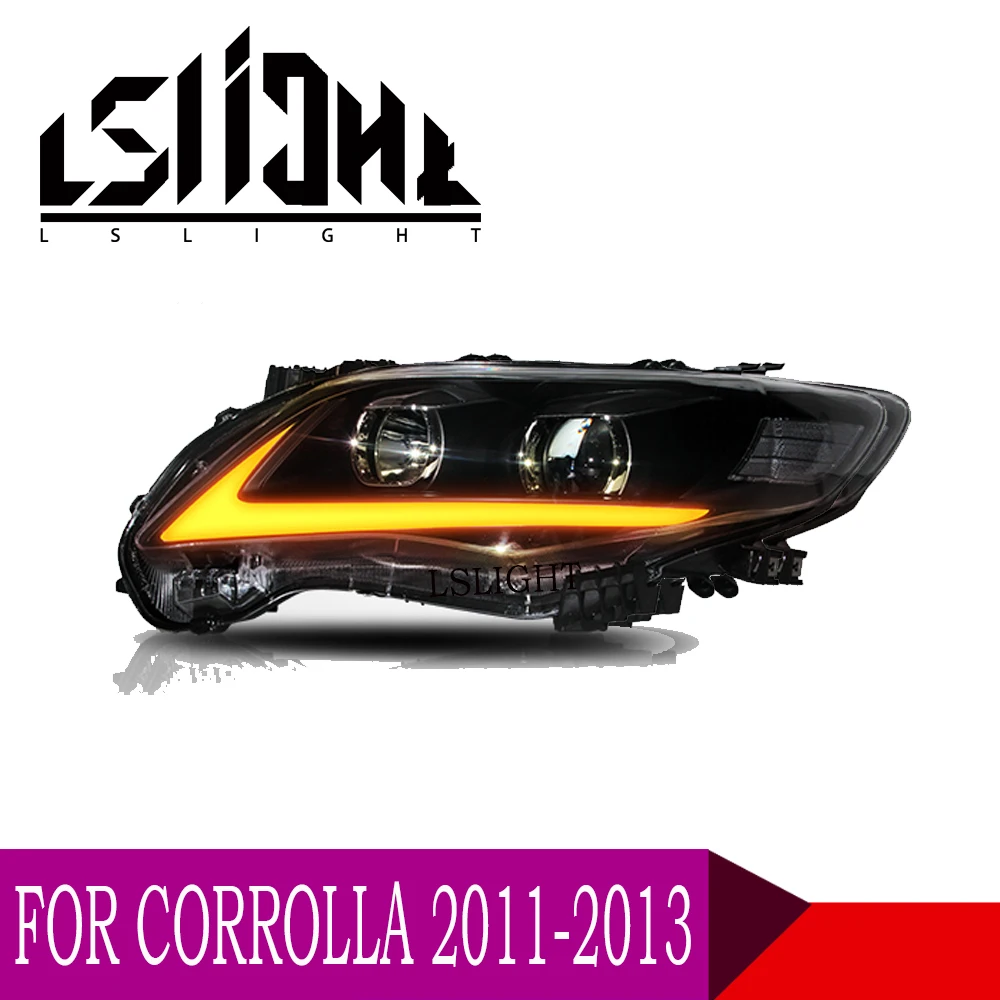 LSlight For Toyota Corolla 2011 2012 2013 LED Headlight Assembly Bulbs Light Stop Brake Turn Signal DRL LOW HIGH BEAM LENS
LSlight For Toyota Corolla 2011 2012 2013 LED Headlight Assembly Bulbs Light Stop Brake Turn Signal DRL LOW HIGH BEAM LENS