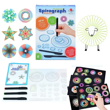 New Children Spirograph Drawing Toys Set Accessory Magic Creative Spiral Sketchpad Kid Learning Educational Art Craft Gift
New Children Spirograph Drawing Toys Set Accessory Magic Creative Spiral Sketchpad Kid Learning Educational Art Craft Gift