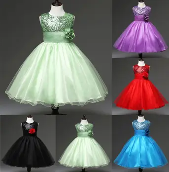 Pudocco Brand Kids Girls Sequins Princess Dress solid Bow knot belt Wedding Bridesmaid Pageant clothes sleeveless Party Dress
Pudocco Brand Kids Girls Sequins Princess Dress solid Bow knot belt Wedding Bridesmaid Pageant clothes sleeveless Party Dress