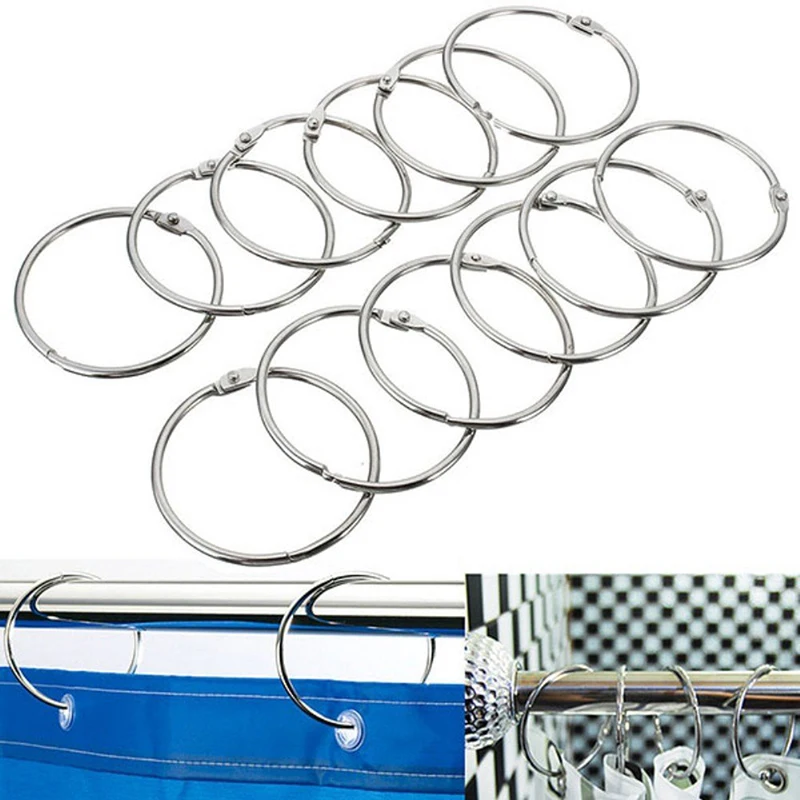 12/24pcs Convenient Hanging Ring Home Window Curtains Hook Accessory Circle Alloy PP Curtain Hanging Rings Shower Curtain Hook
12/24pcs Convenient Hanging Ring Home Window Curtains Hook Accessory Circle Alloy PP Curtain Hanging Rings Shower Curtain Hook