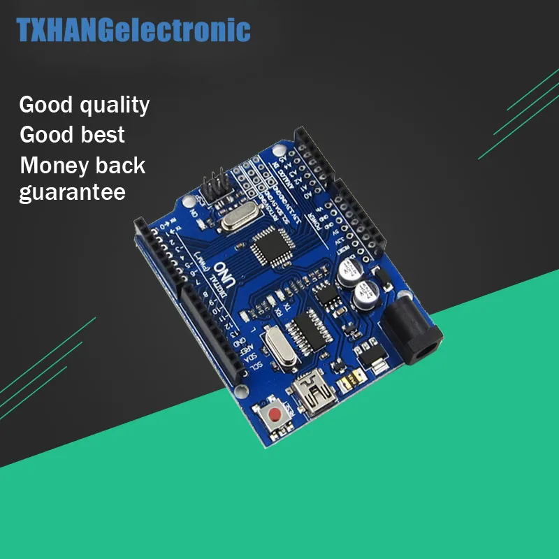 UNO R3 CH340G MEGA328P For Arduino UNO R3 ATMEGA328P AU Compatible CH340 Mini USB for Arduino UNO
UNO R3 CH340G MEGA328P For Arduino UNO R3 ATMEGA328P AU Compatible CH340 Mini USB for Arduino UNO