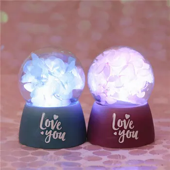 Pink Blue Color Dried flowers Led Night Light Eternal Flowers Love You Lamp Romantic Bedroom decorations Valentines Day gifts
Pink Blue Color Dried flowers Led Night Light Eternal Flowers Love You Lamp Romantic Bedroom decorations Valentines Day gifts