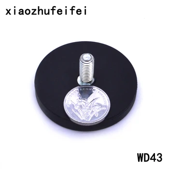 1pcs Round NdFeB Neodymium Magnets Dia43mm x 6mm N52 Super Powerful Strong Rare Earth Magnet Led spotlights Sucker suction 6kg
1pcs Round NdFeB Neodymium Magnets Dia43mm x 6mm N52 Super Powerful Strong Rare Earth Magnet Led spotlights Sucker suction 6kg