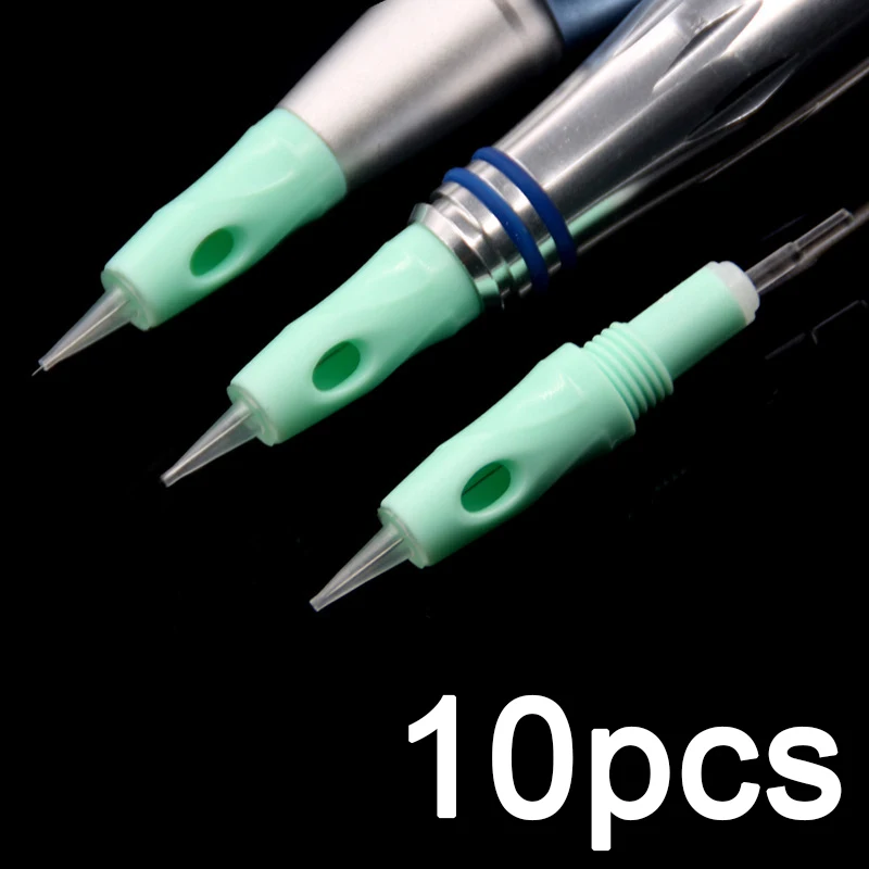 10pcs Sterilized 8mm Screw Green Tattoo Cartridges Needles Microneedling Microblading For Charmant Charme Princesse Liberty Pen
10pcs Sterilized 8mm Screw Green Tattoo Cartridges Needles Microneedling Microblading For Charmant Charme Princesse Liberty Pen