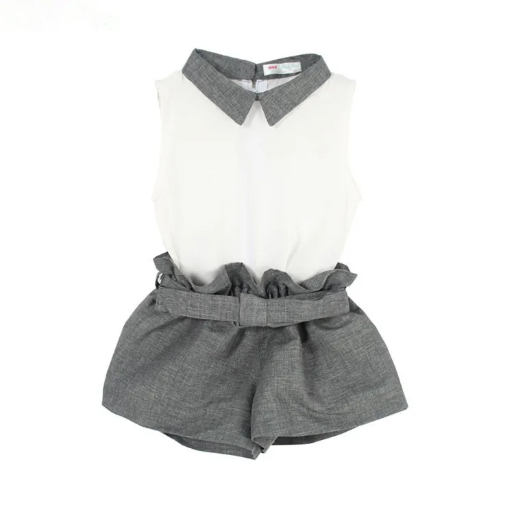 Hot Selling Newest 2019 Kids Clothes Set Summer Chiffon Sleeveless Tops Bow Shorts 2pcs Suits Children Clothing Girls Outfits
Hot Selling Newest 2019 Kids Clothes Set Summer Chiffon Sleeveless Tops Bow Shorts 2pcs Suits Children Clothing Girls Outfits