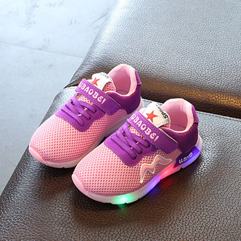YPYUNA Toddler Fashion Children Shoes With Light Led Kids Shoes Luminous Glowing Sneakers Baby Boys Girls LED Shoes EU 21-30
YPYUNA Toddler Fashion Children Shoes With Light Led Kids Shoes Luminous Glowing Sneakers Baby Boys Girls LED Shoes EU 21-30