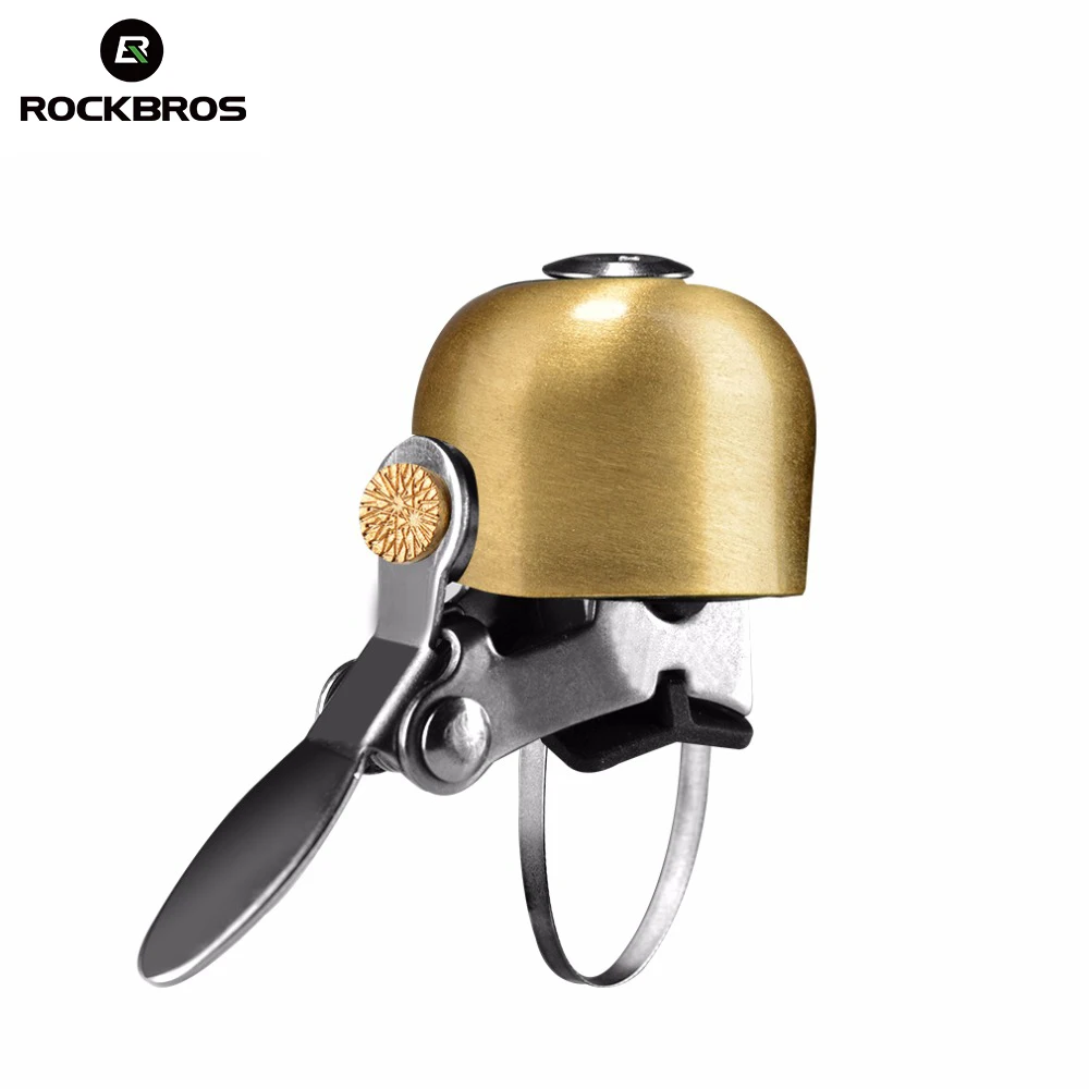 ROCKBROS Front Handlebar Bicycle Bell Sound Classical Ring Horn Sport Alarm Mini Bell Bike Accessories Stainless Steel+Copper
ROCKBROS Front Handlebar Bicycle Bell Sound Classical Ring Horn Sport Alarm Mini Bell Bike Accessories Stainless Steel+Copper